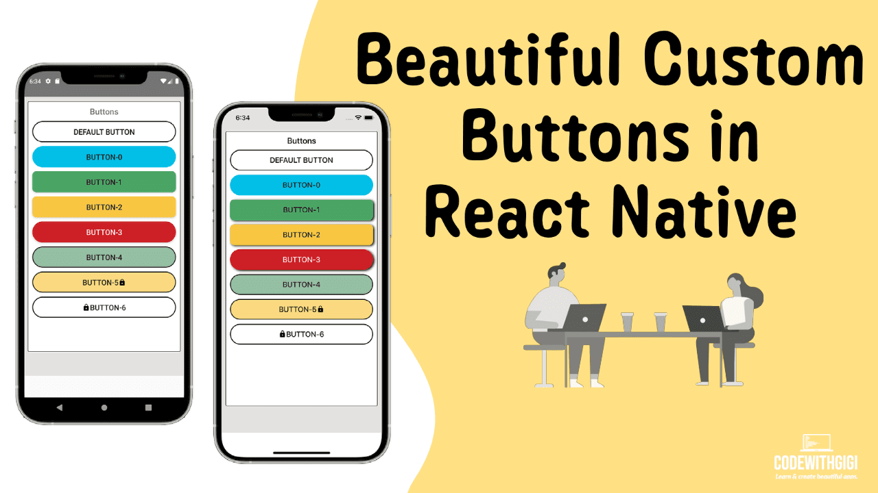 How to create beautiful buttons